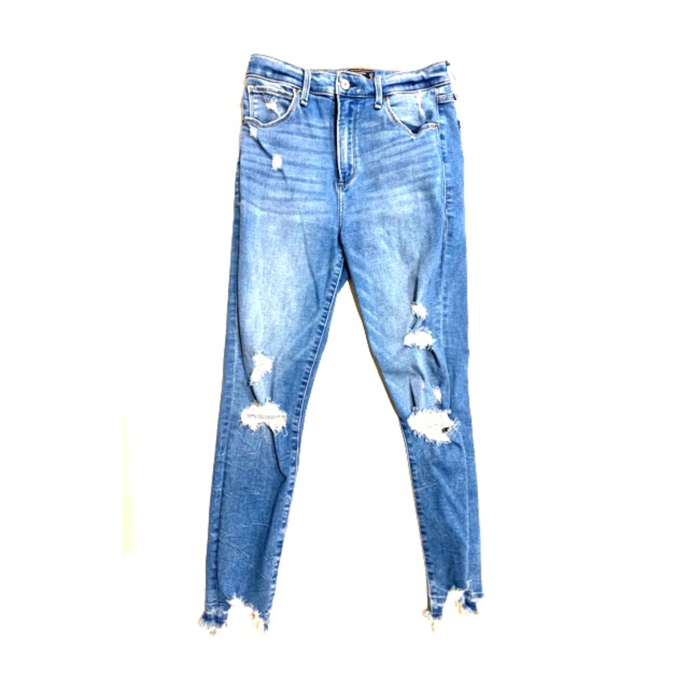 Abercrombie & Fitch Simon High Rose Ankle Stretch